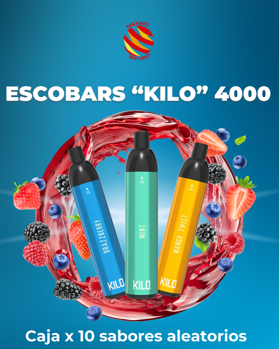 Escobars Kilo 4,000 Hits "Pack 10 Piezas"