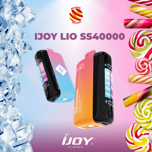 Ijoy LIO Pantalla Regulador de ICE y SWEET "Pack 10 PZ"