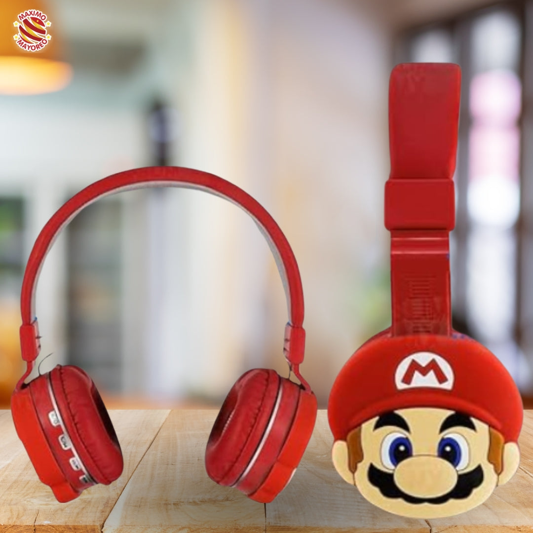 Audífonos Mario Bros