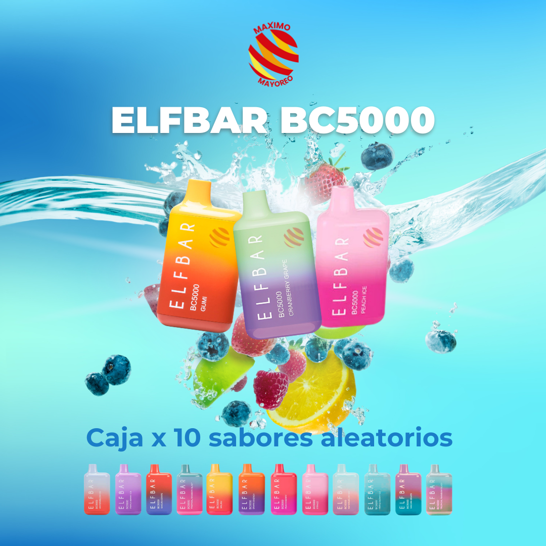 Elf Bar 5,000 Original "Pack 10 Piezas"