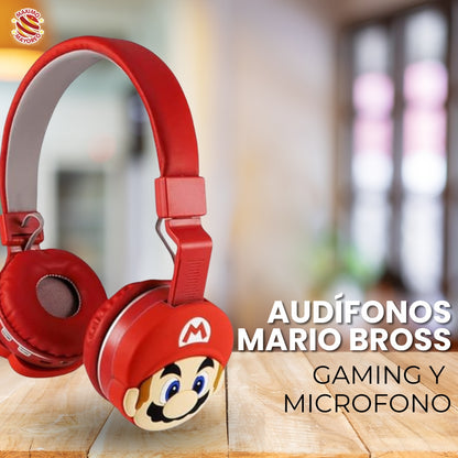 Audífonos Mario Bros