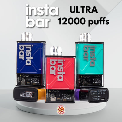 Insta Bar 12,000 "Pack 10 Piezas"