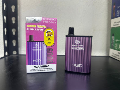 HQD 6,000 HITS "CAJA CON 10 SABORES SURTIDOS"