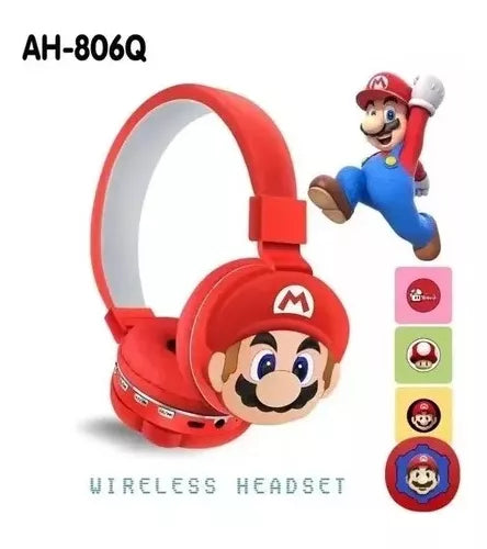 Audífonos Mario Bros